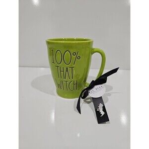 Rae Dunn Halloween 100% THAT WITCH Ceramic Coffee Tea Mug - NEW With Tags